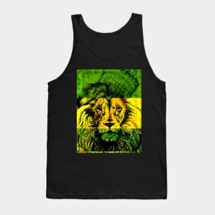 Jamaica Conquering Lion of Judah Tank Top